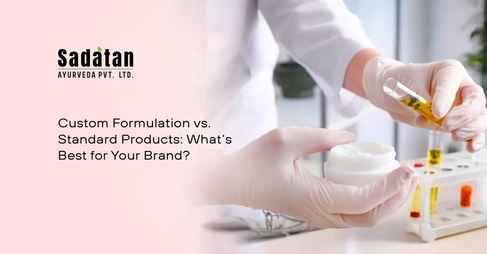 Custom Formulations versus Standard Products: Which is Right for Your Brand? In the world of skincare or wellness products, there will come a time when a brand will need to decide between custom formulations or standard products. There are pros and cons for both, and the decision to go custom or standard will be based upon your branding needs/wants, goals, and audience. This blog will look at some of the critical differences between custom formulations and standard products, and help you decide which route is right for your brand! Understanding Custom Formulation Custom formulation refers to a unique product tailored to your brand's specifications. This includes the process of working with manufacturers or labs to create a product that contains your exact requirements, and contains ingredients which meet your obligations regarding functionality and performance. Key Features of Custom Formulation: Unique Ingredients: Custom formulas allow brands to choose from specific active ingredients that align with their values, audience, and intended benefits. Tailored to Express Brand Identity: The product can be created to embody your organisation's philosophy, aesthetic, and consumer needs. Innovation & Exclusivity: Custom products can differentiate you from your competitors in the marketplace - custom products provide you with exclusive attributes that your competitors do not offer, creating uniqueness.\ Full Control: Make every major decision from start to finish - from the sourcing of the ingredients to testing the final product. Pros of Custom Formulation: Brand differentiation: Custom formulation allows you to differentiate yourself from competitors in the marketplace. With custom statement products, you're producing something that none of your competitors can imitate. Designed for Specific Needs: Custom formulations can be designed to address specific solutions unique to your target audience, whether they're skin concerns such as hyperpigmentation, or specific issues related to wellness. This makes your product more attractive to a niche audience. Total Control Over Ingredients: Custom formulations allow you to customise and select high-quality ingredients for efficacy. This also gives you total control over the product's benefits and the opportunity to have the product align with your brand's ethics (e.g., cruelty-free, vegan, organic). Higher Profit Margins: Custom products are based on exclusivity, which typically incurs a higher price point, especially if marketed properly, resulting in higher profit margins. Cons of Custom Formulation: Higher Initial Cash Investment: The process of developing a custom product involves a large investment in research and development, formulation, testing, and manufacturing. This can be a hurdle for smaller or new brands. Longer Development Time: In contrast to off-the-shelf products that are ready to change and use, custom formulations have an extensive timeline for research and testing, resulting in the potential for a lengthy product development cycle that could take months or longer. Smaller Production Runs: Custom formulations are usually produced in smaller production runs, resulting in a higher per-unit cost. This, combined with longer development times, can impact your ability to scale quickly. What Are Standard Products? Standard products are ones off the shelf that have been created in advance by manufacturers to be offered to brands for white labeling and branding as their separate product. These products are already pre-formulated, tested, and prepared to be packaged, but may have some customization options. Essentially you are purchasing a ready to go product and simply making it your own! Key Features of Standard Products: Pre-Formulated: Already created and tested, and ready to be branded. Lower Product Cost: Standard products are usually less expensive to produce since it has a more streamlined, mass-manufacturing process. Faster Time to Market: The products are ready to be packaged, without the trouble of product development, the time to market is substantially reduced. Pros of Standard Products: Reduced Capital Investment: Off-the-shelf products often don't need marketing research, which means you will save a lot from the start. Faster Marketing: Off-the-shelf products can be sold as soon as they are received, which requires only branding and packaging. This means they can be marketed and sold quickly than other products. Reduced expenses/proven formulas: Many off-the-shelf products are market-approved. Their constituents and formulations have already been tested, thus the risk of failing the product is minimised. Increased production efficiency: Off-the-shelf products are produced in large quantities, therefore enabling firms to rapidly increase production volumes while simultaneously reducing costs for individual units Cons of Standard Products: No Distinction: As other companies can purchase the same products, differentiating yourself in the market becomes challenging. Standing out and cultivating brand loyalty becomes difficult. Lack of Personalisation: Formulation is out of your scope, meaning some compromises might be made on the ingredients or product performance in order to meet the brand’s expectations. Deficient Product Quality Control: The insight you have into the product’s development process or the quality of raw materials used to manufacture the product may not be sufficient, which in turn could tarnish the reputation of your brand Which Option Is Best for Your Brand? Now that we’ve covered the variations between custom formulations as opposed to standard products, let's take a look at which option might work best for your brand. Consider Custom Formulation If: You want to differentiate: Custom formulations are the right option when you really want to create a product that’s truly unique to your brand and that no one else can easily duplicate. This differentiation is crucial in highly competitive industries, like skincare and beauty. You Have an Audience or Niche: If your brand caters to a specific demographic or if your brand looks to address specific skin problems (e.g., acne, anti-aging, pigmentation), custom formulations can allow you to customize and tailor your product for those initiatives. You are ready to invest: Custom formulations involve financial and time investments in R&D, testing, and production. If you have the time and the ability to follow a special product, then custom formulations may be an option for your brand. Brand Integrity: If your brand is based on a mission, value, or ethos (such as organic, sustainable, cruelty-free), custom formulation allows you to formulate a product that is totally in line with your values. Consider Standard Products If: You Want to Get into the Market Quickly: If you want to be in the market quickly or do not have the resources for a long development cycle, standard products give you the fastest time to market and let you test the waters before developing custom formulations. You Are On a Budget: Custom formulations have a heftier cost, especially for small brands. Standard product formulations allow you to start small with less upfront expenses and financial risk. You Are Looking to Test the Market: If you are uncertain about the product’s viability or just testing a new product line, standard products let you assess market demand and customer response with little investment compared to custom formulation. At the end of the day, product vision documenting and aligning with your product vision is inherently important. Whether you pick custom formulations or standard products, both could be successful by building into either process, and looking back, you could classify it as the same one product concept. Understanding your target main audience and your vision should influence your decision on which products to choose. Conclusion Cost-effective larger brands could very well stock standard products, so to pick custom formulations or standard products comes down to your brand's vision, goals, and resources. Custom formulations mean you are free to be different, exercise more control, have far more uniqueness, and usually command higher profit margins. General products, despite their simplicity compared to custom formulations, may provide cheaper options. On the other hand, a faster and more cost-effective way to take a product to market is with standard products, which have historically worked and are usually cheaper, don’t remain as different as customizable things over long periods, but are more unique/customized than standard products. At the end of the day, product vision documenting and aligning with your product vision is inherently important. Whether you pick custom formulations or standard products, both could be successful by building into either process, and looking back, you could classify it as the same one product concept. Understanding your target main audience and your vision should influence your decision on which products to choose.