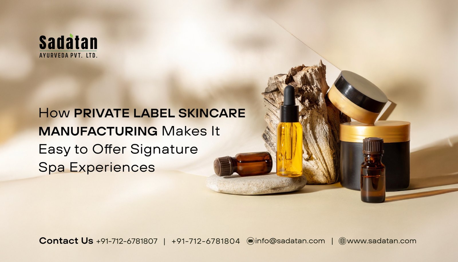 Luxury and wellness are now connected and intertwined inextricably, as the majority of today's spa-goers don't just want treatments but rather an experience that feels exclusive, premium, and that aligns with a trend toward holistic beauty. Established spa chains, hospitality groups and wellness brands seeking to provide these experiences often indicates providing their own high-quality branded skincare products. However, developing their in-house formulations, scaling into production and global quality assurance has always been a difficult challenge, which is why more and more established brands are taking advantage of private label skincare solutions. By working with the best private label skin care manufacturers in India, brands can easily branch into spa-driven beauty - creating exclusive lines that inspire experiential customer loyalty and offer continuing premium positioning. Why Signature Spa Experiences Need Private Label Support In an established brand, spa experiences go beyond just treatments. They are brand-defining experiences. Whether it is a luxurious facial at a five-star resort, a wellness retreat ritual, or a branded aromatherapy experience, your products need to: Align with your brand ethos. Deliver consistent results. Feel premium, authentic, and differentiated. By utilising a professional skin care private label manufacturer, you can bring your spa vision to life and develop a collection of custom products, without taking your focus away from your primary business activities. Benefits of Private Label Skincare for Established Brands 1. Fast-Track Product Development Building a new skincare line from the ground up relies on a significant investment into R&D. With private label cosmetic manufacturers, you can expect to receive: Market-ready formulations designed for spa treatments. High-quality botanicals, actives, and natural extracts. A catalog of products you can customize for your brand. This saves time and cost, letting you establish spa-only ranges quickly while still meeting your luxury image. 2. Customization for Signature Spa Identity Every properly focused brand will have an identity that is distinct. Different brand identities will mean different processes and experiences: for example a luxury resort spa in Bali has a different identity than a heritage Ayurvedic wellness brand in India. Working with a private label cosmetics manufacturer means: Custom packagings to represent the elegance of your brand Custom scents, textures, and formulations that align with your spa rituals Custom signature blends of essential oils and botanicals, all for your treatments This way, you know your spa products will not be generic but signature extensions of your brand. 3. Consistency Across Global Locations When your brand has multiple spas or wellness centers globally, consistency is vital. Guests expect the same luxurious facial, oil, or scrub regardless of whether they are spa-ing in Dubai, London, or Goa. The best private label skin care manufacturers in India offer: GMP- and ISO-certified processes for quality. Batch-to-batch consistency across global markets. Scalability of production for your flagship spas and boutique locations. This allows you to protect your brand equity while providing a consistent experience for guests across all facilities. 4. Innovation Without Disruption Well-known brands are often concerned about launching new product lines and the disruption that it could cause for their core business. With private label skincare you can: Add products that are innovative and spa-specific products to your offerings without setting up your own labs. Try seasonal or trend-based formulations (like adaptogenic facials, or Ayurvedic spa rituals) Introduce retail offerings that spa-goers can take home with your branded skincare. This offers both higher visibility for the brand and revenue, and little to no operational risk. 5. Sustainability and Ethical Luxury Today's spa client looks for sustainable, cruelty-free beauty and genuine natural sourcing. A top Private Label Cosmetic Manufacturer offers the following: Eco-friendly formulations that are in step with a world-wide clean beauty movement. Accountability in sourcing Ayurvedic herbs, essential oils and actives. Luxury level packaging that is recyclable and has eco-focused options. This elevates your spa positioning and bolsters your brand's ethical credentials! What Products Can Be Created Through Private Label Skincare? With the assistance of skin care private label manufacturers, brands can create all types of spa products, including: Facial Care: Face wash/scrub, exfoliating scrub, hydrating face mask, essence/serum, moisturizer. Body Rituals: Body scrub, massage oil, body butter, body wrap. Ayurvedic Spa Essentials: Herbal powder, oil blend and herbal detox pack. Wellness Infusions: Aromatherapy blend, bath soak and rejuvenation kit. Retail Lines: An exclusive take home spa collection for your guests. And so much more! Again, each product can be crafted specifically with your fragrance palette, branding, and treatment rituals, through skin care private label manufacturers, with the goal of delivering something that is an authentic extension of your spa experience. Why Established Brands Use India as Their Region for Private Label Manufacturing India is one of the world’s trusted private label skincare manufacturers. It offers the innovative combination of having ancient traditions and cosmetic knowledge. When spa and wellness brands work with the best private label skin care manufacture in India, they gain the following: Authenticity: Access to 5000 years of Ayurvedic knowledge and herbal sourcing. Innovation: Blending modern cosmetic science with natural formulations. Scalability: Facilities can support both boutique and global-scale manufacturing. Compliance: International standards such as FDA, EU regulations, GMP, ISO. Cost: Premium manufacturing without mark-up or unnecessary cost. India remains the only destination to create spa exclusive beauty products that can be sold worldwide. How Sadatan Helps Established Brands Create Signature Spa Experiences At Sadatan, we have over 45 years of expertise as one of the leading private label cosmetics manufacturer suppliers. We create luxurious wellness and spa products that serve established brands across the international market. What sets us apart: R&D Excellence: Our research team delivers custom formulations that blend Ayurvedic traditions with contemporary skincare methods. Premium Quality: Our manufacturing facilities maintain GMP and ISO certification standards for delivering consistent product quality. End-to-End Solutions: Our company delivers complete solutions which start from product concept development through formulation followed by packaging and international distribution. Sustainability: Our production process follows sustainable practices while we maintain ethical sourcing of materials. Customization: Our team creates custom blends complete with unique fragrances and packaging designs which match your brand's identity. Sadatan Ayurveda serves as your reliable private label skincare partner to help you grow your spa, grow or create your own signature line or private label skincare. Final Thoughts Established wellness and beauty brands craft unforgettable spa experiences through their signature identity which goes beyond basic treatments. Your brand can achieve elevated status through private label skincare solutions which enable you to provide exclusive high-quality spa products to your clientele while creating new revenue channels. By partnering with India's leading private label skin care manufacturers you achieve quick delivery alongside product consistency and innovative solutions which maintain your superior reputation. At Sadatan, we help global wellness leaders transform their vision into luxurious spa experiences, one product at a time.
